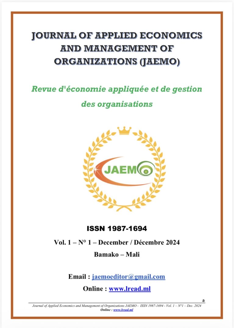 Réseaux sociaux et insertion professionnelle au Mali : Étude empirique sur les diplômés de la Faculté des sciences économiques et de gestion de l’Université des sciences sociales et de gestion de Bamako